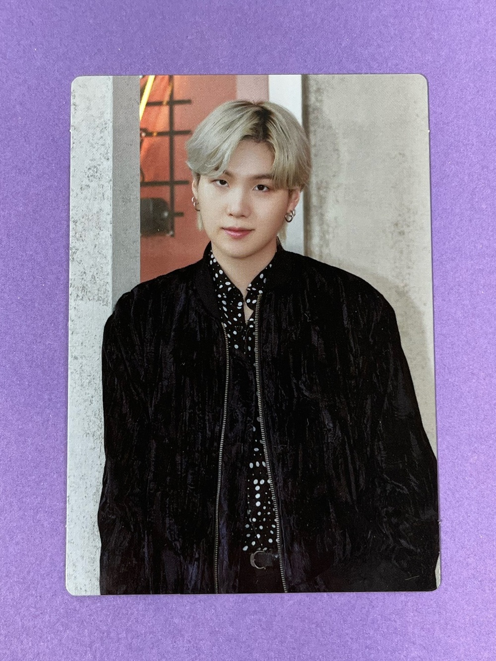 BTS Suga Min Yoongi Photocard Permission To Dance On Stage 2/4